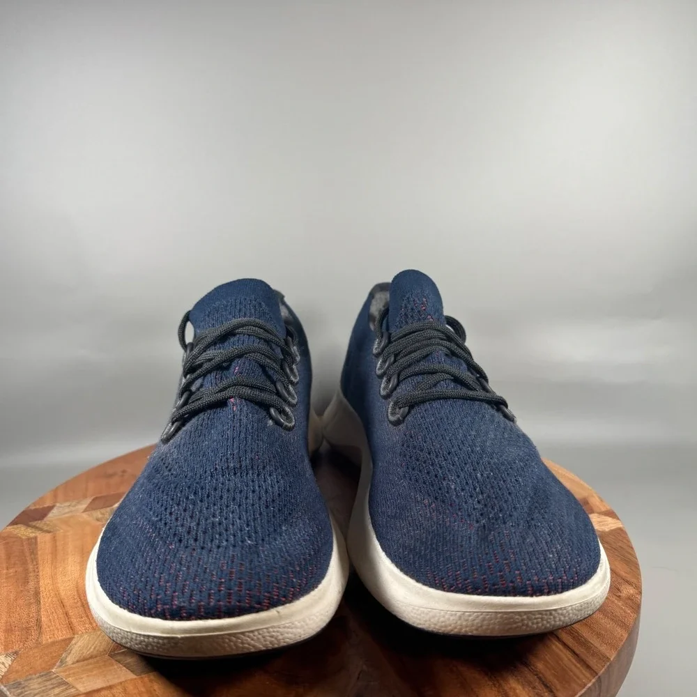 Allbirds Tree Dashers Navy Blue Running Shoes Mens 12.5 Sustainable Sneakers‎